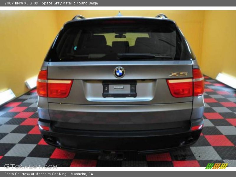 Space Grey Metallic / Sand Beige 2007 BMW X5 3.0si