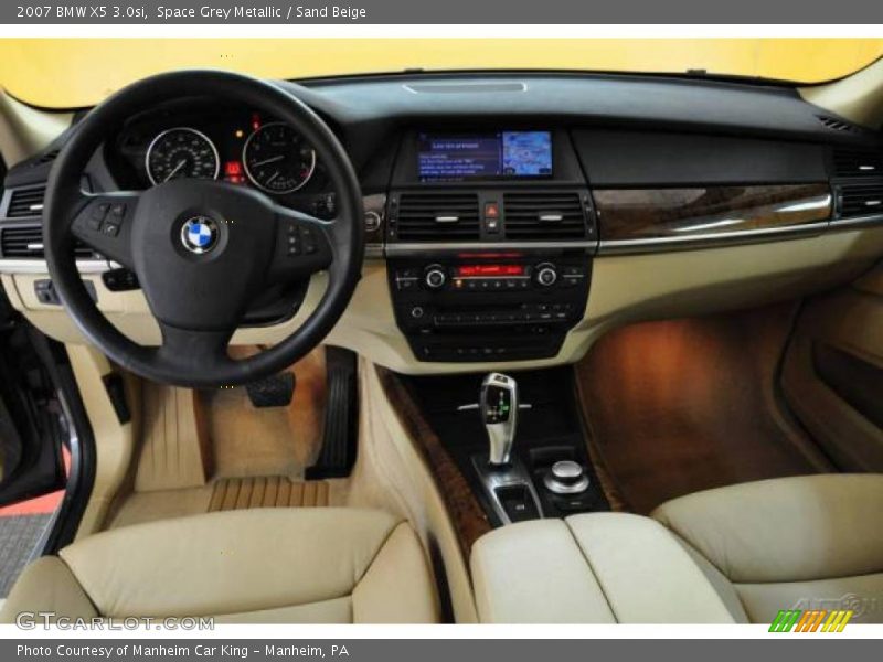 Space Grey Metallic / Sand Beige 2007 BMW X5 3.0si