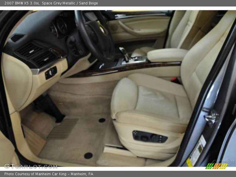 Space Grey Metallic / Sand Beige 2007 BMW X5 3.0si