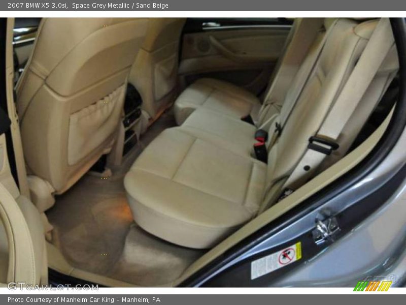 Space Grey Metallic / Sand Beige 2007 BMW X5 3.0si