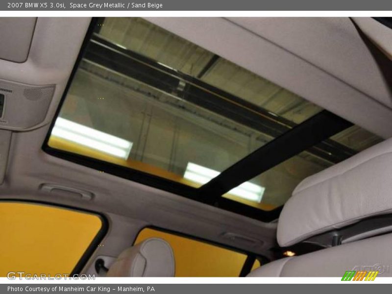 Space Grey Metallic / Sand Beige 2007 BMW X5 3.0si