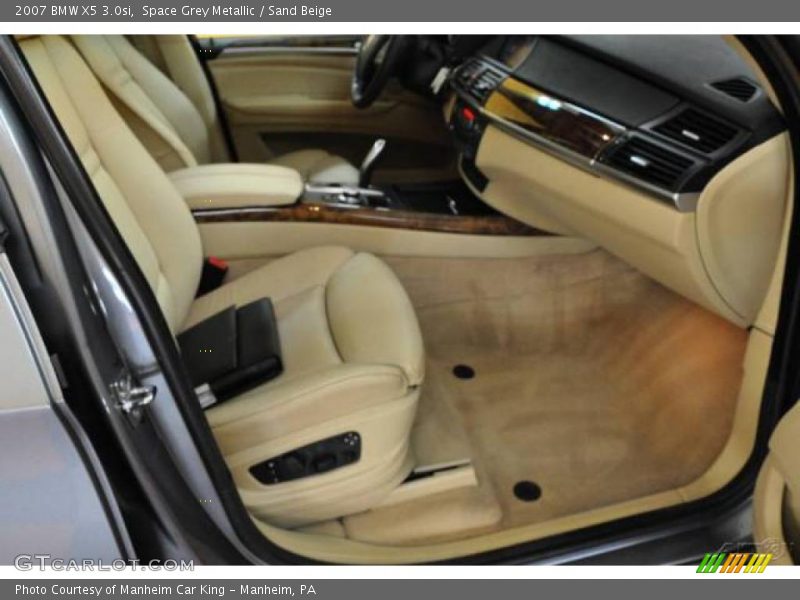 Space Grey Metallic / Sand Beige 2007 BMW X5 3.0si