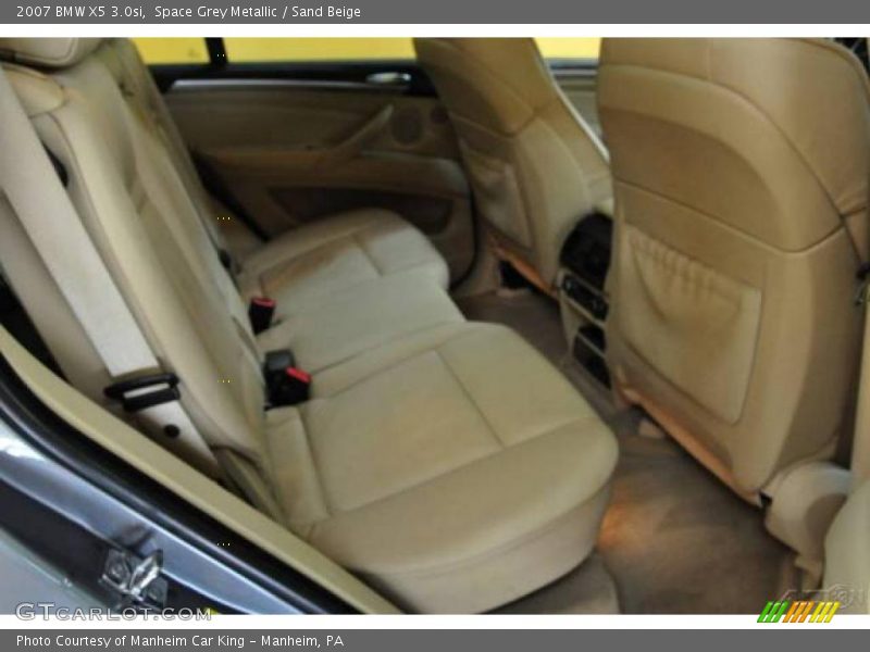 Space Grey Metallic / Sand Beige 2007 BMW X5 3.0si
