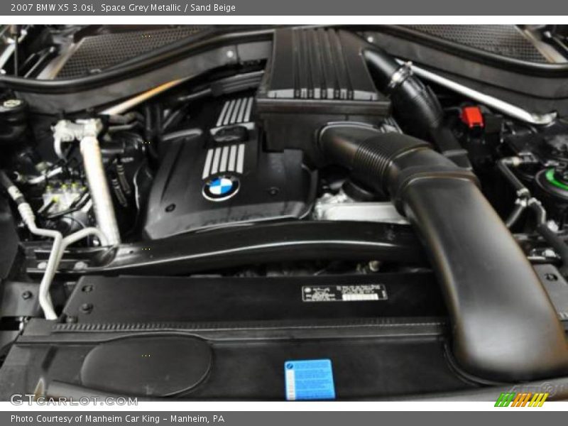 Space Grey Metallic / Sand Beige 2007 BMW X5 3.0si