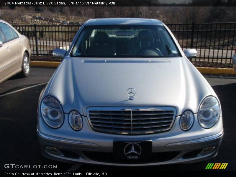 Brilliant Silver Metallic / Ash 2004 Mercedes-Benz E 320 Sedan