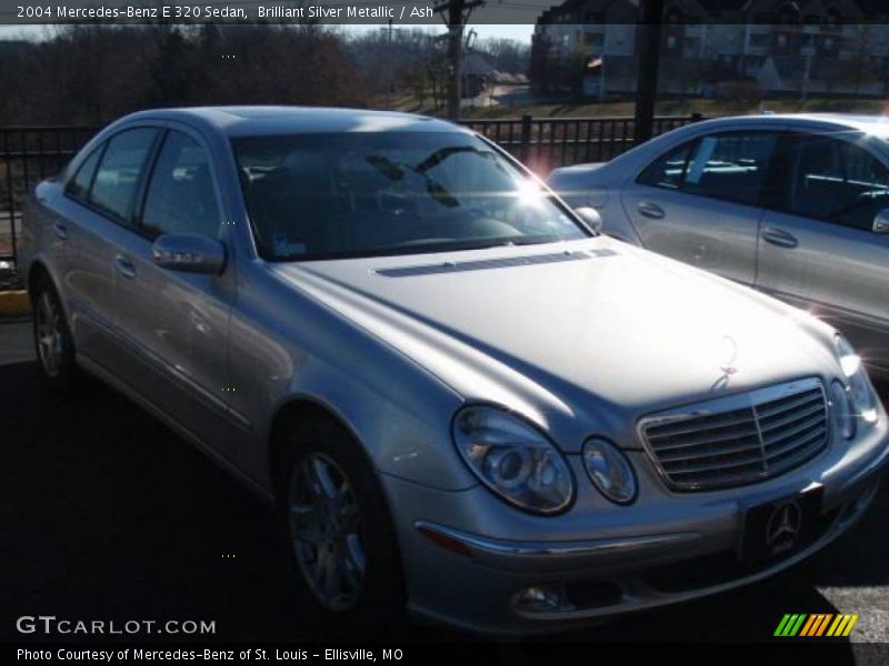 Brilliant Silver Metallic / Ash 2004 Mercedes-Benz E 320 Sedan