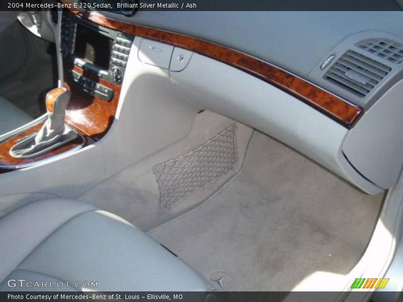 Brilliant Silver Metallic / Ash 2004 Mercedes-Benz E 320 Sedan