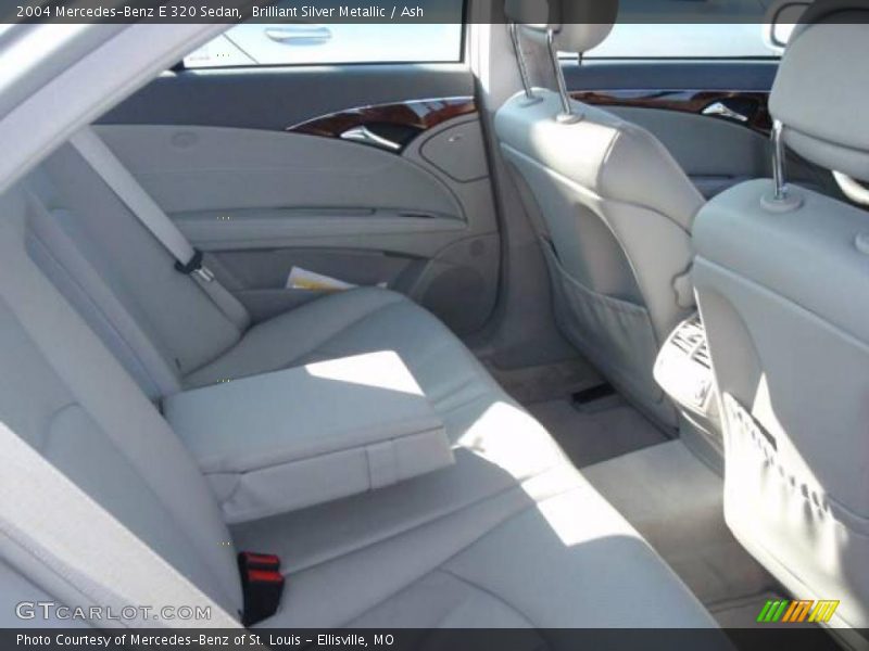 Brilliant Silver Metallic / Ash 2004 Mercedes-Benz E 320 Sedan