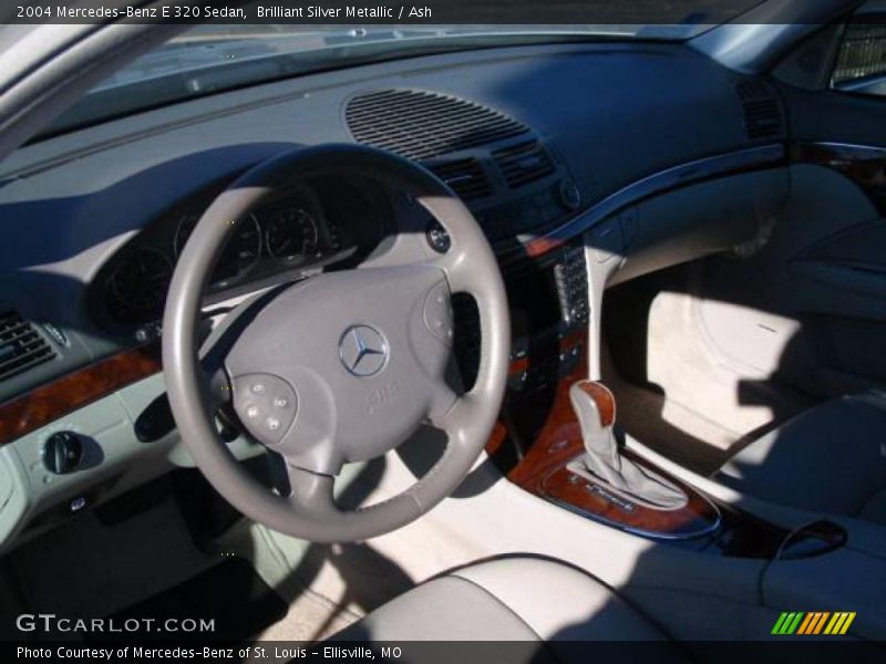 Brilliant Silver Metallic / Ash 2004 Mercedes-Benz E 320 Sedan