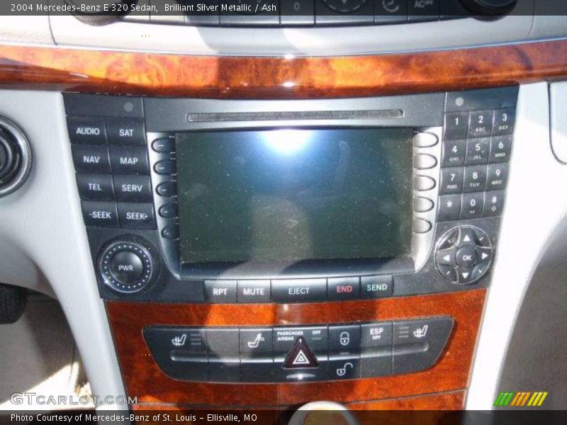 Brilliant Silver Metallic / Ash 2004 Mercedes-Benz E 320 Sedan