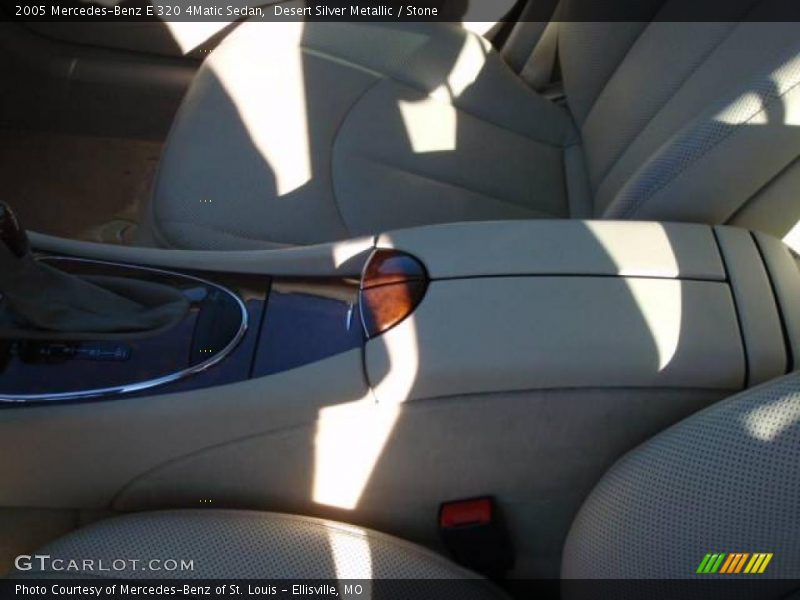 Desert Silver Metallic / Stone 2005 Mercedes-Benz E 320 4Matic Sedan