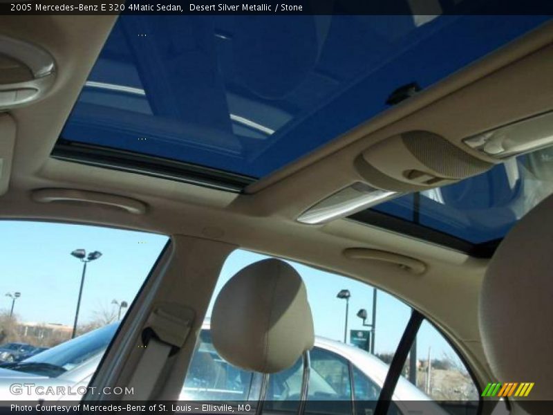 Desert Silver Metallic / Stone 2005 Mercedes-Benz E 320 4Matic Sedan