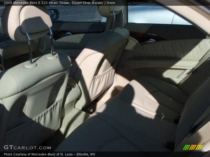 Desert Silver Metallic / Stone 2005 Mercedes-Benz E 320 4Matic Sedan