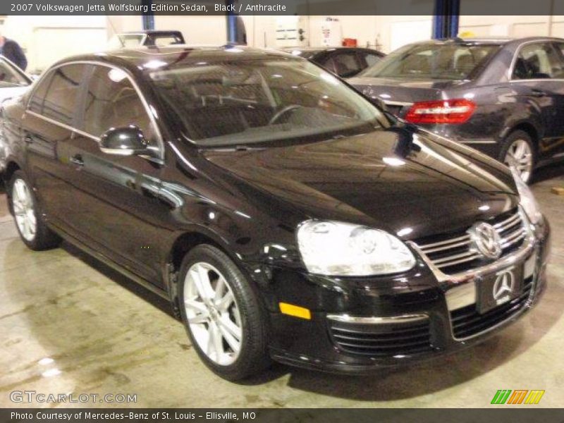 Black / Anthracite 2007 Volkswagen Jetta Wolfsburg Edition Sedan