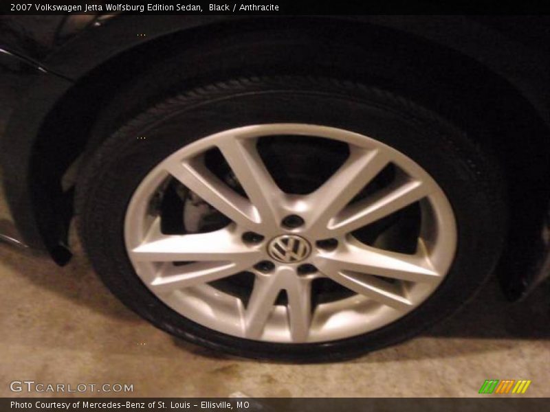 Black / Anthracite 2007 Volkswagen Jetta Wolfsburg Edition Sedan