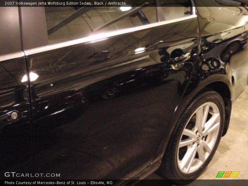 Black / Anthracite 2007 Volkswagen Jetta Wolfsburg Edition Sedan