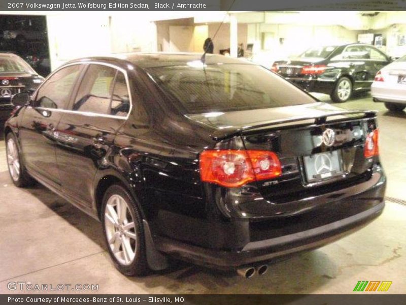 Black / Anthracite 2007 Volkswagen Jetta Wolfsburg Edition Sedan