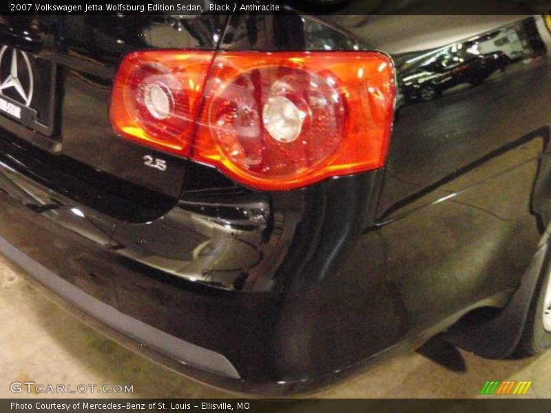 Black / Anthracite 2007 Volkswagen Jetta Wolfsburg Edition Sedan