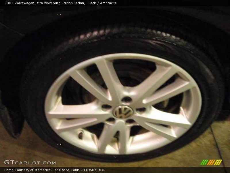Black / Anthracite 2007 Volkswagen Jetta Wolfsburg Edition Sedan