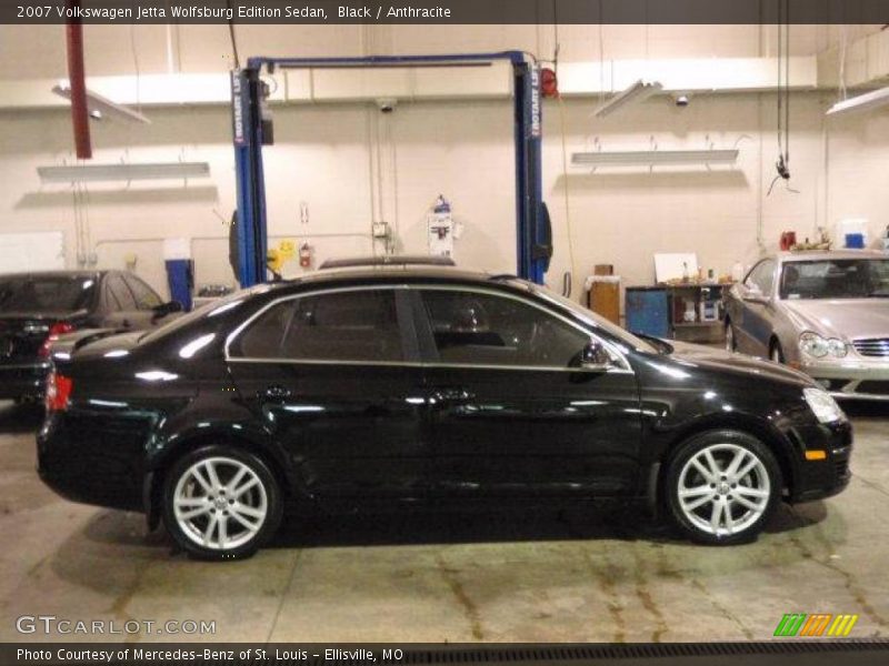 Black / Anthracite 2007 Volkswagen Jetta Wolfsburg Edition Sedan