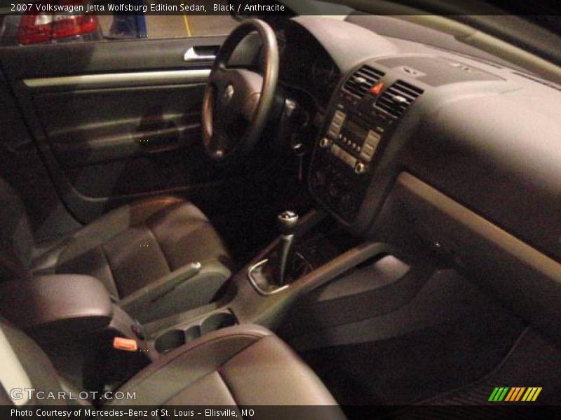 Black / Anthracite 2007 Volkswagen Jetta Wolfsburg Edition Sedan