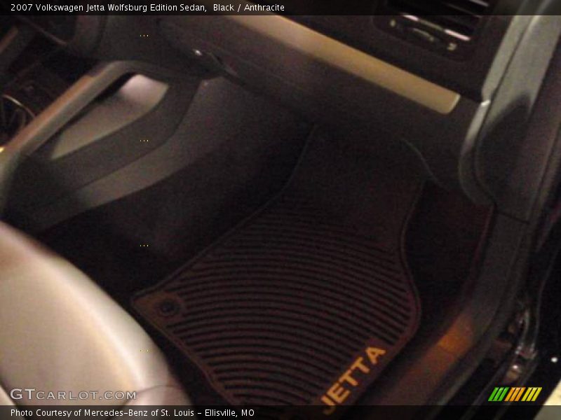 Black / Anthracite 2007 Volkswagen Jetta Wolfsburg Edition Sedan