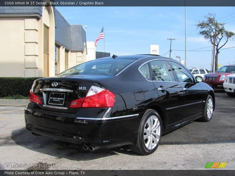 Black Obsidian / Graphite Black 2009 Infiniti M 35 Sedan