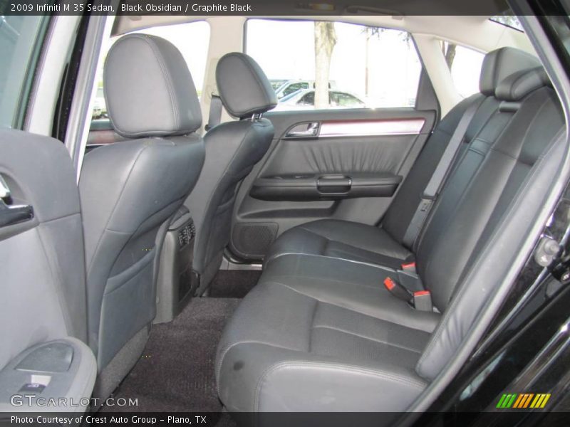 Black Obsidian / Graphite Black 2009 Infiniti M 35 Sedan