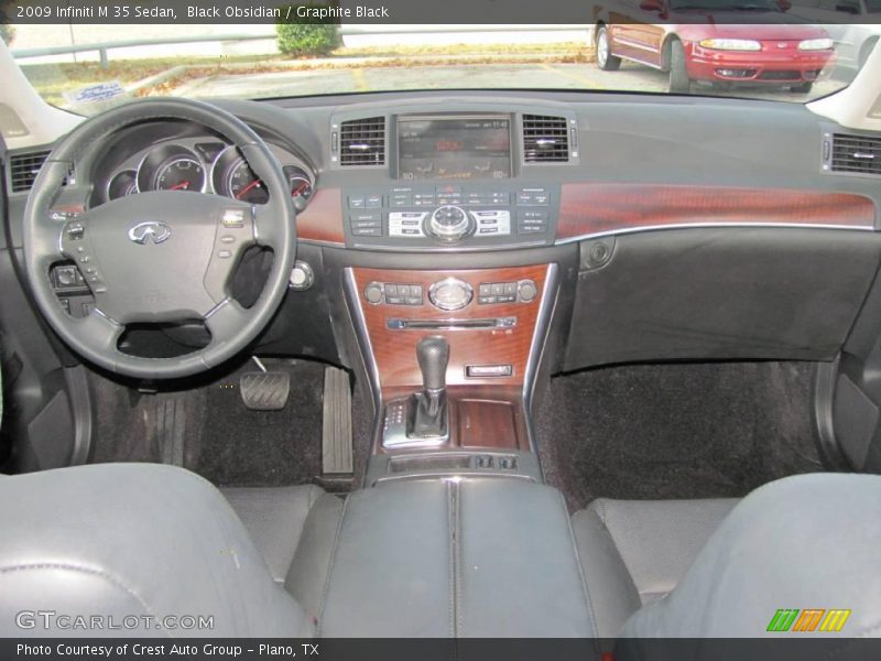 Black Obsidian / Graphite Black 2009 Infiniti M 35 Sedan