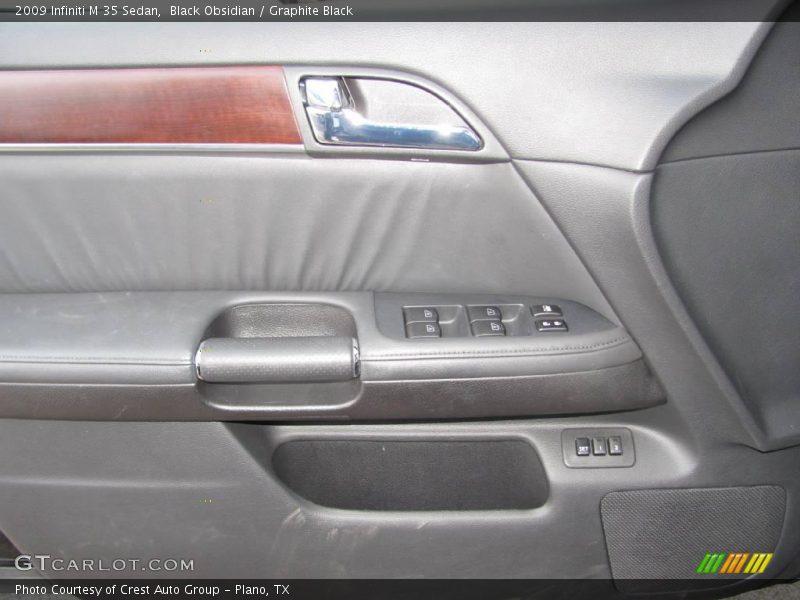 Black Obsidian / Graphite Black 2009 Infiniti M 35 Sedan