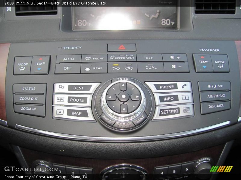 Black Obsidian / Graphite Black 2009 Infiniti M 35 Sedan
