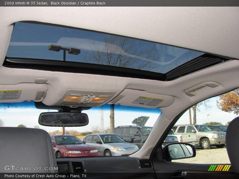 Black Obsidian / Graphite Black 2009 Infiniti M 35 Sedan