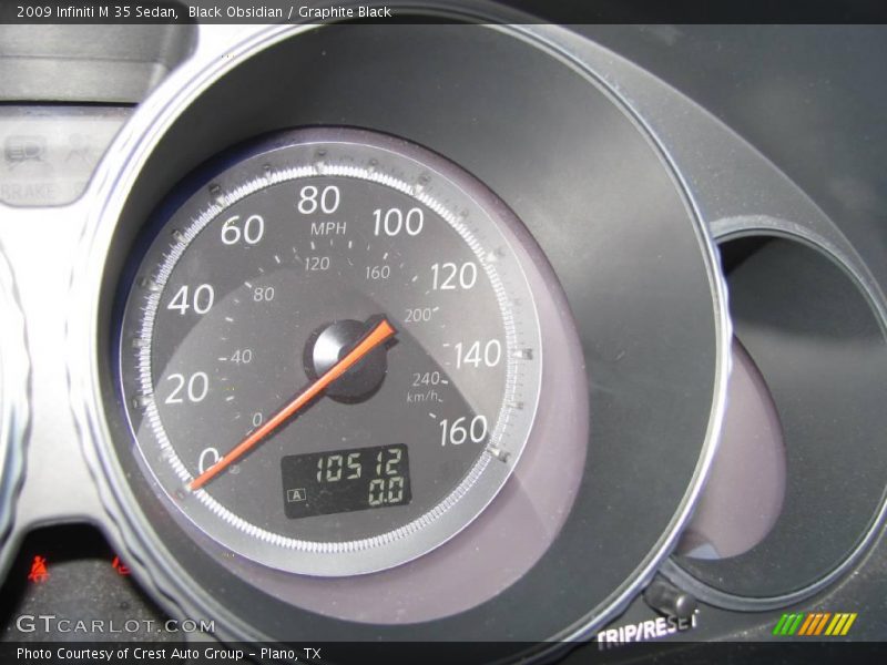 Black Obsidian / Graphite Black 2009 Infiniti M 35 Sedan