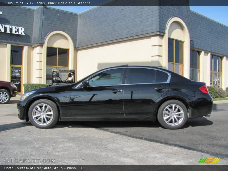 Black Obsidian / Graphite 2009 Infiniti G 37 Sedan