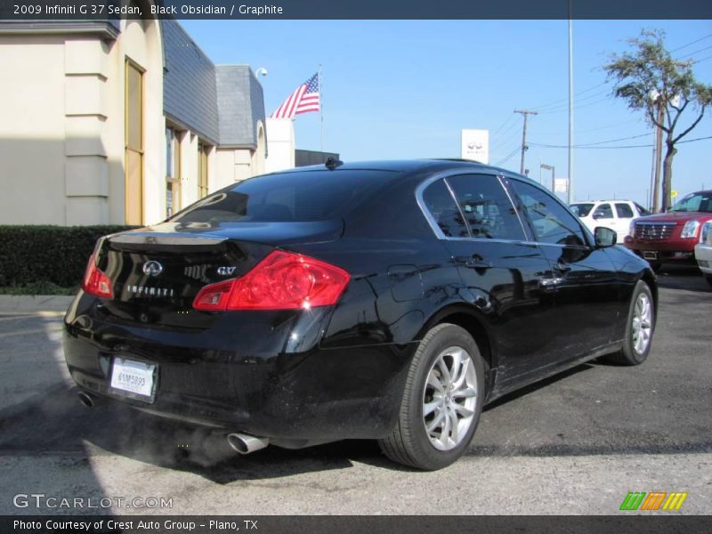 Black Obsidian / Graphite 2009 Infiniti G 37 Sedan