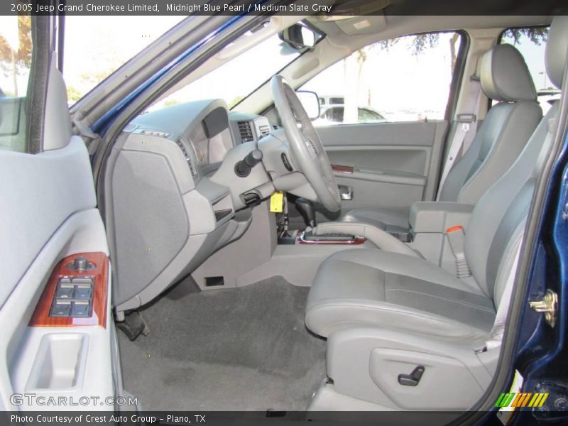 Midnight Blue Pearl / Medium Slate Gray 2005 Jeep Grand Cherokee Limited