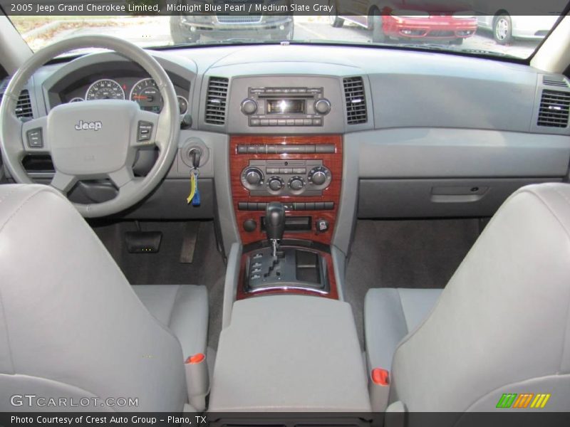 Midnight Blue Pearl / Medium Slate Gray 2005 Jeep Grand Cherokee Limited