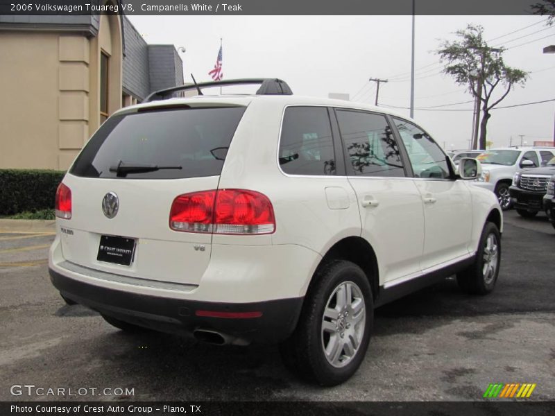Campanella White / Teak 2006 Volkswagen Touareg V8
