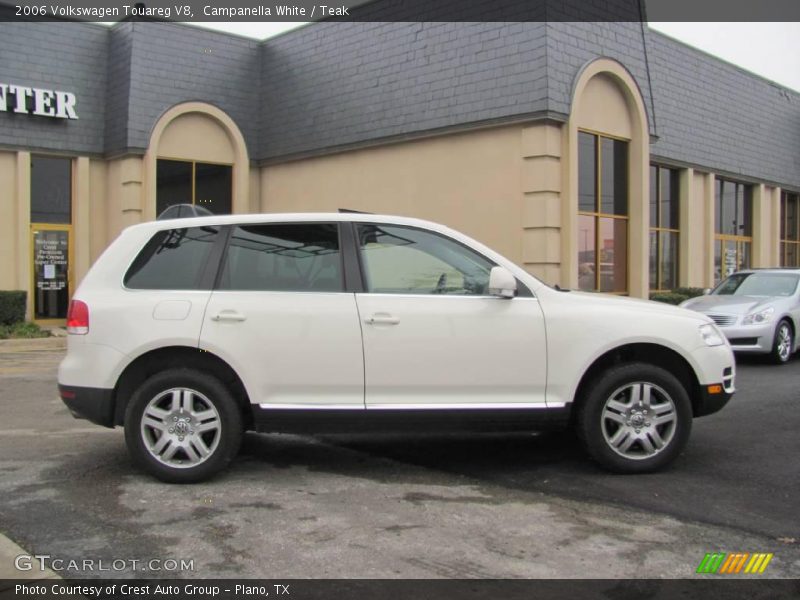 Campanella White / Teak 2006 Volkswagen Touareg V8