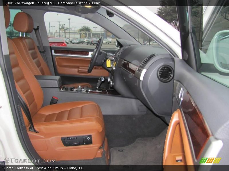 Campanella White / Teak 2006 Volkswagen Touareg V8