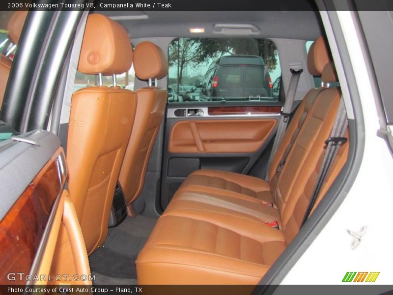 Campanella White / Teak 2006 Volkswagen Touareg V8