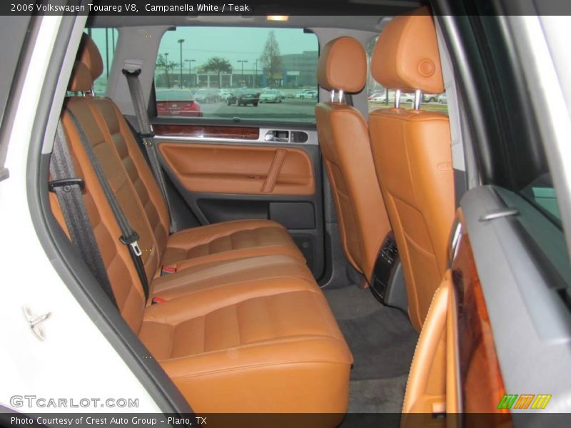 Campanella White / Teak 2006 Volkswagen Touareg V8