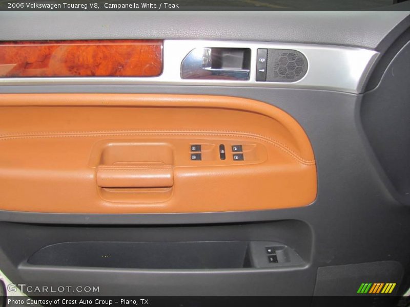 Campanella White / Teak 2006 Volkswagen Touareg V8