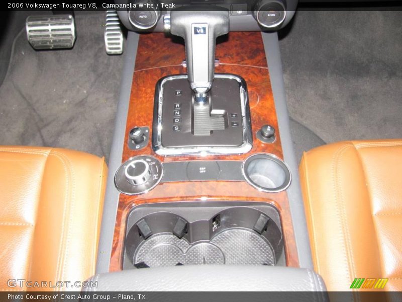 Campanella White / Teak 2006 Volkswagen Touareg V8