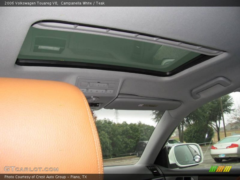 Campanella White / Teak 2006 Volkswagen Touareg V8