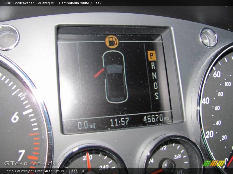 Campanella White / Teak 2006 Volkswagen Touareg V8