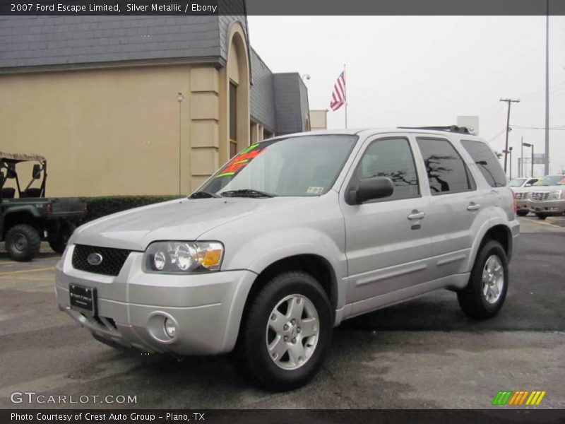 Silver Metallic / Ebony 2007 Ford Escape Limited