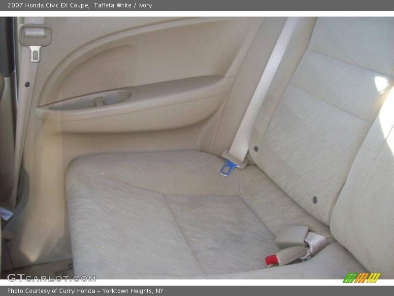 Taffeta White / Ivory 2007 Honda Civic EX Coupe