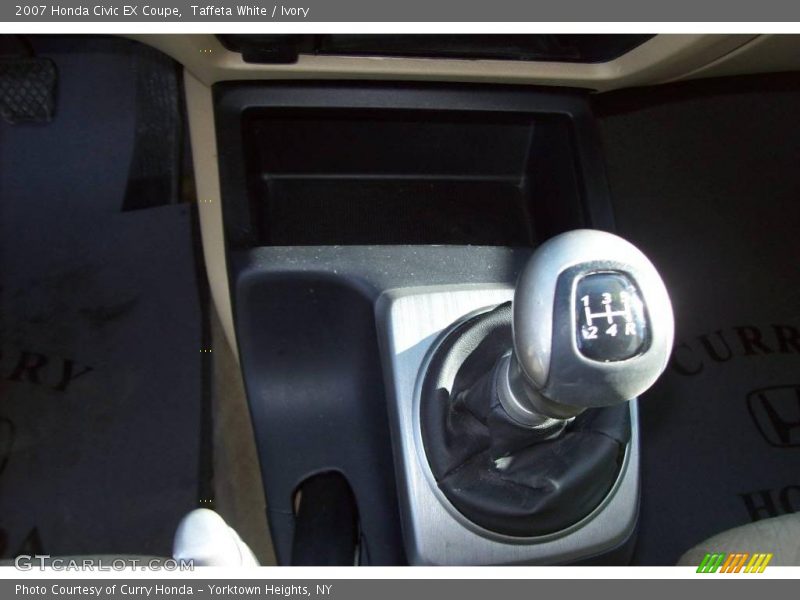 Taffeta White / Ivory 2007 Honda Civic EX Coupe