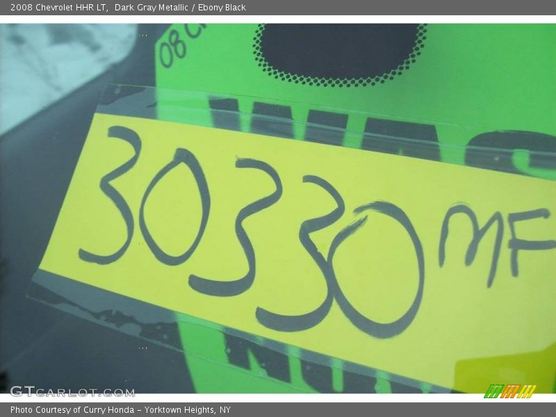 Dark Gray Metallic / Ebony Black 2008 Chevrolet HHR LT